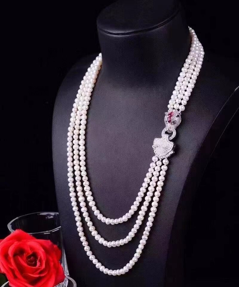 韓国発【MIDNIGHT MOMENT】standard pearl necklace Designer fashion, Seoul-fully created | W Concept