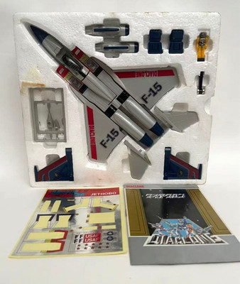 Takara Diaclone Jet Robo F-15 Eagle Super High Speed Fighter Typ Vintage...