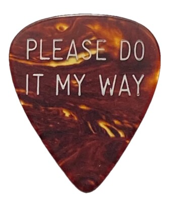 Vintage Guitar Picks-D Andrea 351-Ad-Lib-PLEASE DO IT MY WAY -Joe Macey Pick