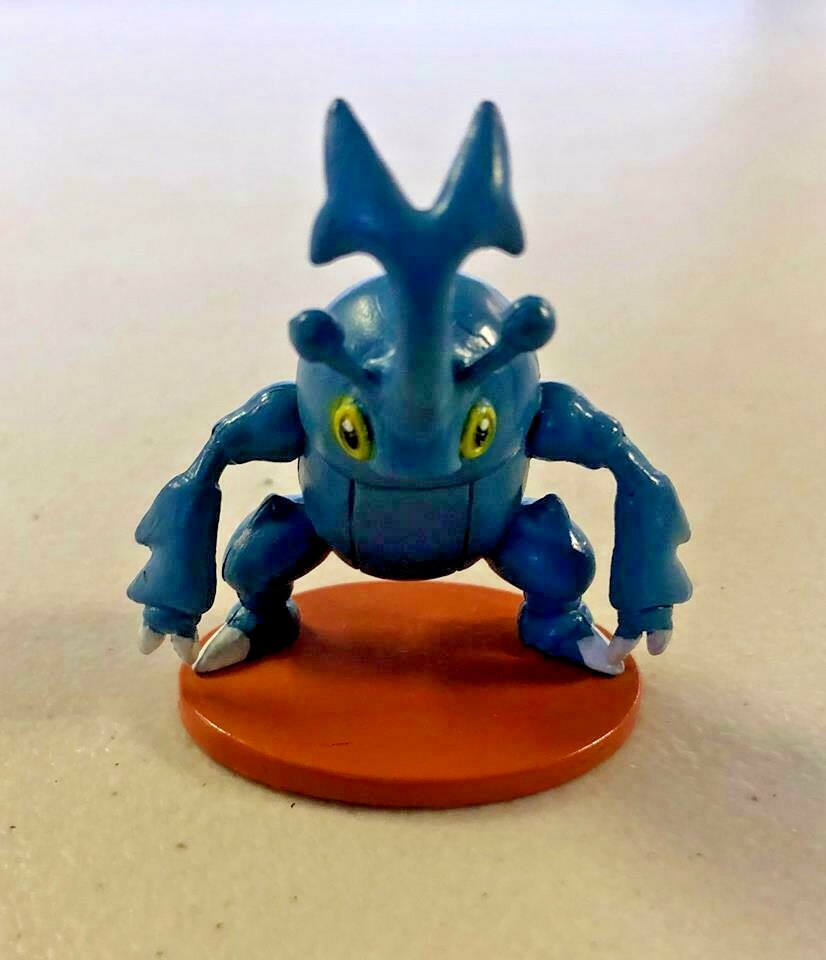 Heracross Tomy Pokemon Figure Authentic CGTSJ Nintendo Stamped Toy PVC Vintage