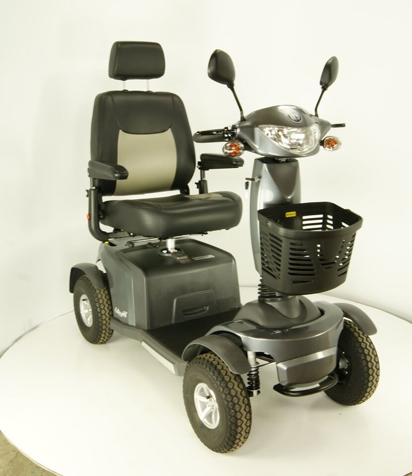 2018 Vanos Galaxy 2 Large Electric Mobility Scooter 8mph Silver