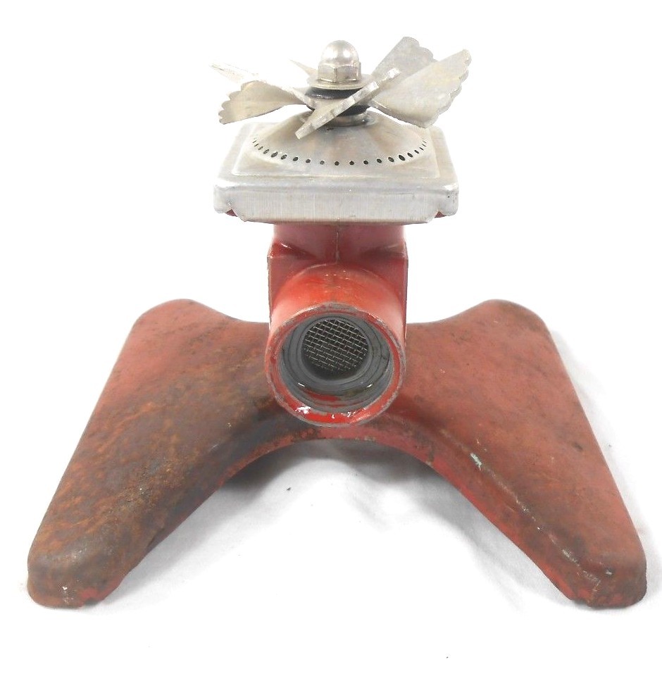 Vintage Proen Product SQUARESPRAY Sprinkler Mid Century Mod Garden Decor WORKS!