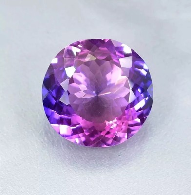10.21 Ct+ Natural Round Cut Purple Sapphire Sri Lanka Unheated Loose Gemstone