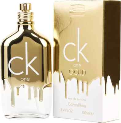 Ck one Gold by  Calvin Klein for unisex EDT 3.3 / 3.4 oz New in Box