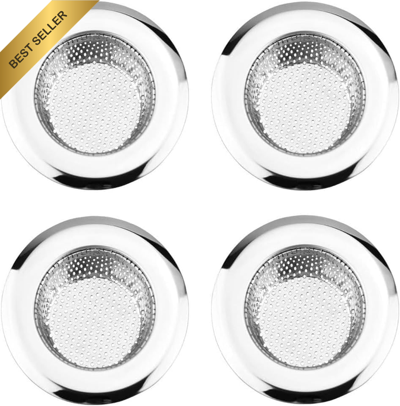 Drain Hair Catcher,Drain Stoper,Shower Drain Cover for Bathtub, Kitchen Sink Str