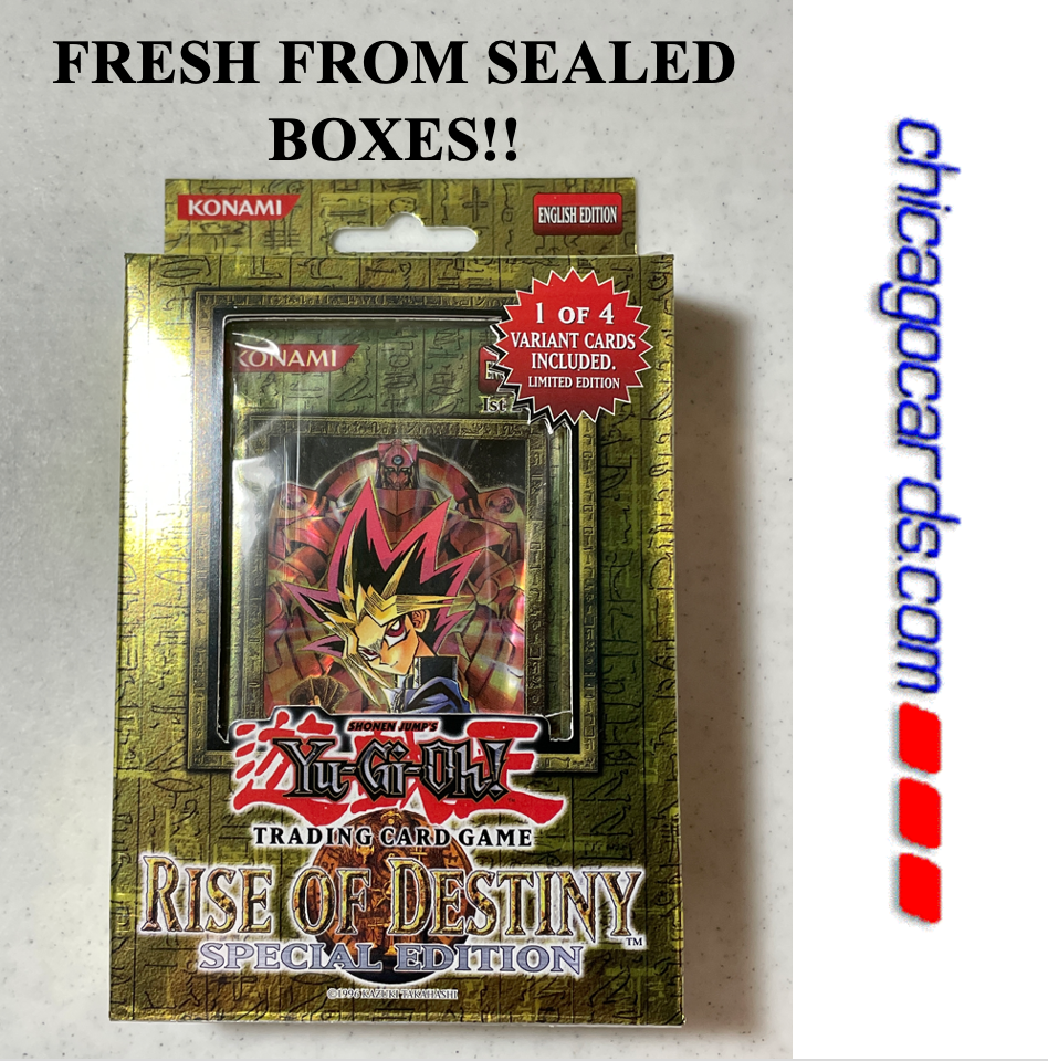 遊戯王 RISE OF DESTINY SPECIAL EDITION 英語版 YuGiOh Rise of Destiny Special Edition SE 1st Edition 3