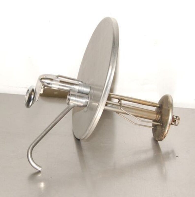STAINLESS STEEL ROUND PAN KETCHUP / TOPPING PUMP - NEED THIS SOLD - SEND OFFER?