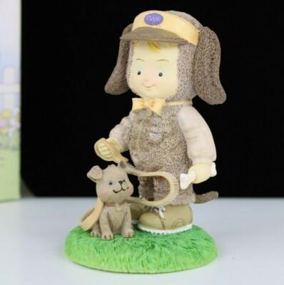 RUSS COLLECTION PADDYWHACK LANE 2002 JOSHUA THE PUPPY FIGURINE HANDPAINTED NEW