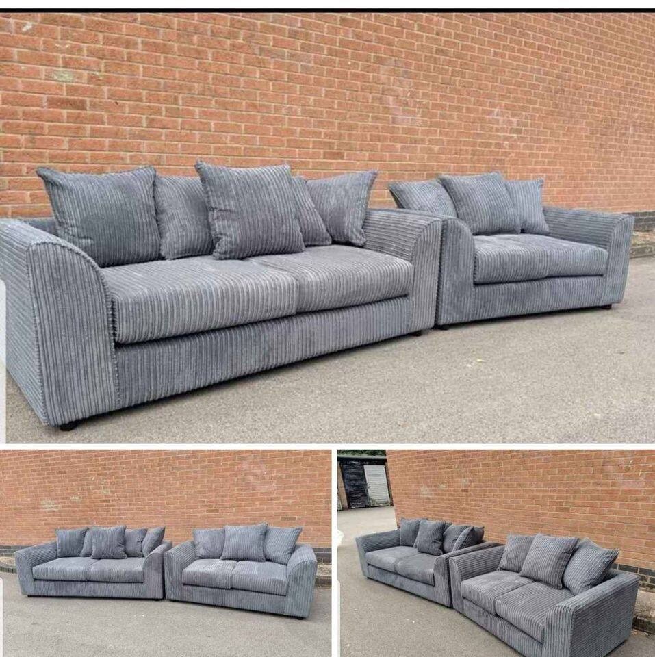 SALE OFFER AVAILABLE ON ALL NEW JUMBO CORD CORNER & 3+2 SEATER SOFA SET