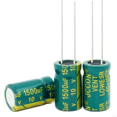 High Frequency LOW ESR Radial Electrolytic Capacitor / Various Value and Voltage