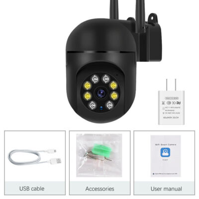Lot 4x 1080P Camera Wireless WIFI Outdoor CCTV HD PTZ Smart Home Security IR Cam