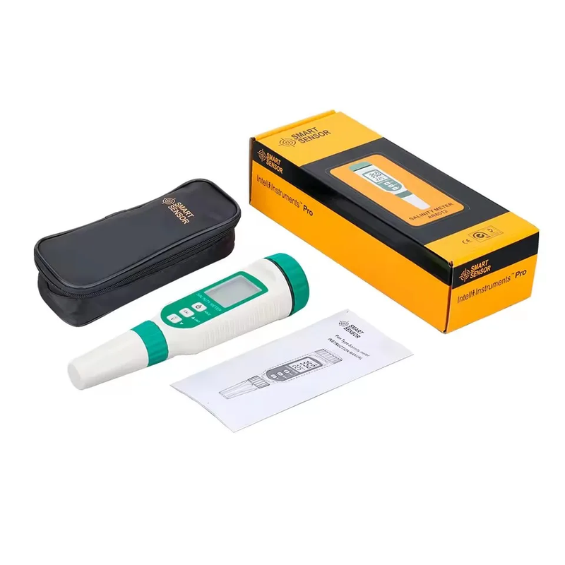 Smart Sensor AR8012 Digital Salinity Meter Tester Pen Food Beverages Salt Conten