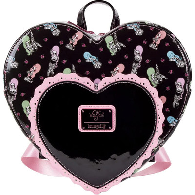 Loungefly Mini Backpack - Valfre Tattoo Heart Chibi Goth Pinup Retro Kidcore