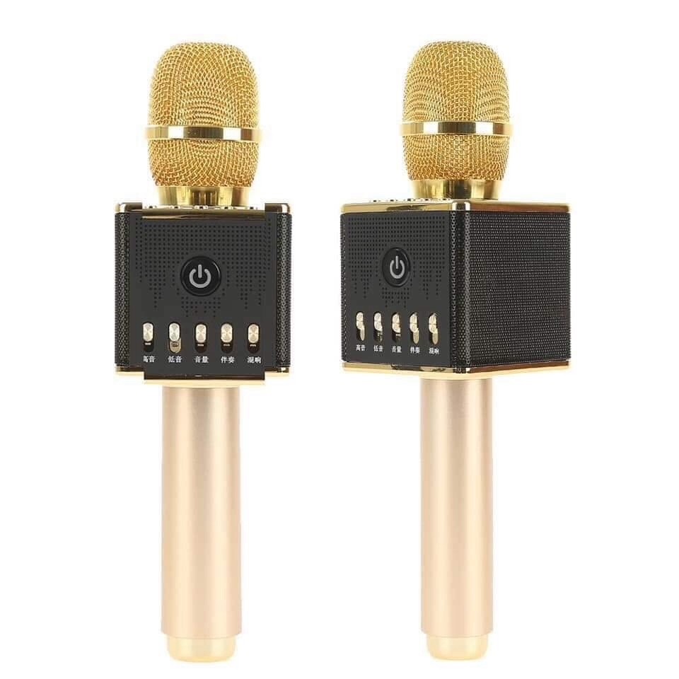 H8 Handheld KTV Microphone Wireless Bluetooth Karaoke Home Mic Speaker Player