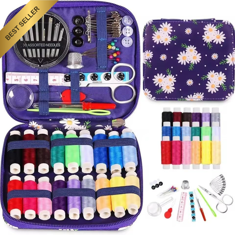 Household Multi-Function Sewing Kit,Portable DIY Mini Sewing Supplies for Home,