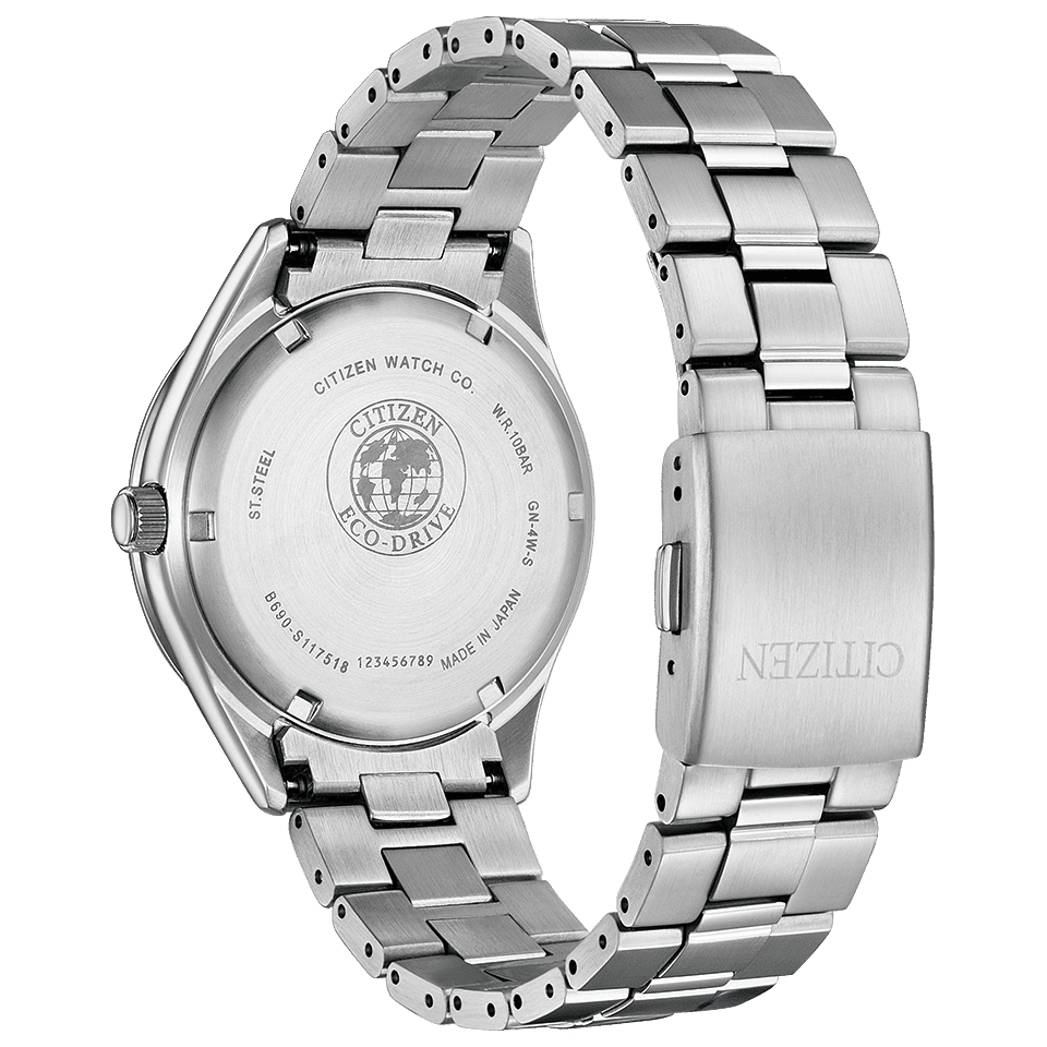Pre-owned Citizen Collection, Watch, Bv1120-91e, Stainless Steel Three Fold Push Type.