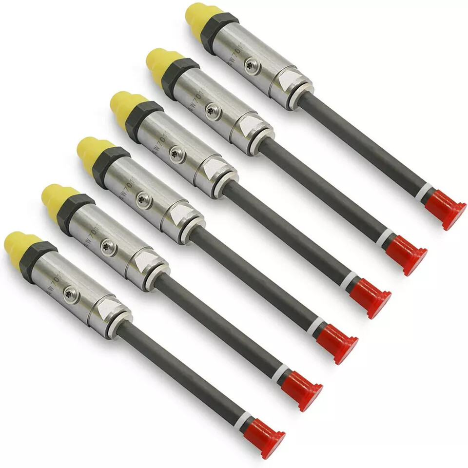 6x Fuel Injectors 4W-7017 Fits for Caterpillar Cat 3406 3406B 3406C Engine