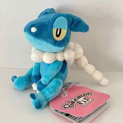 Pokemon Plush Sitting Cuties GEN 6 Frogadier Stuffed Toy Pokemon Fit Japan 