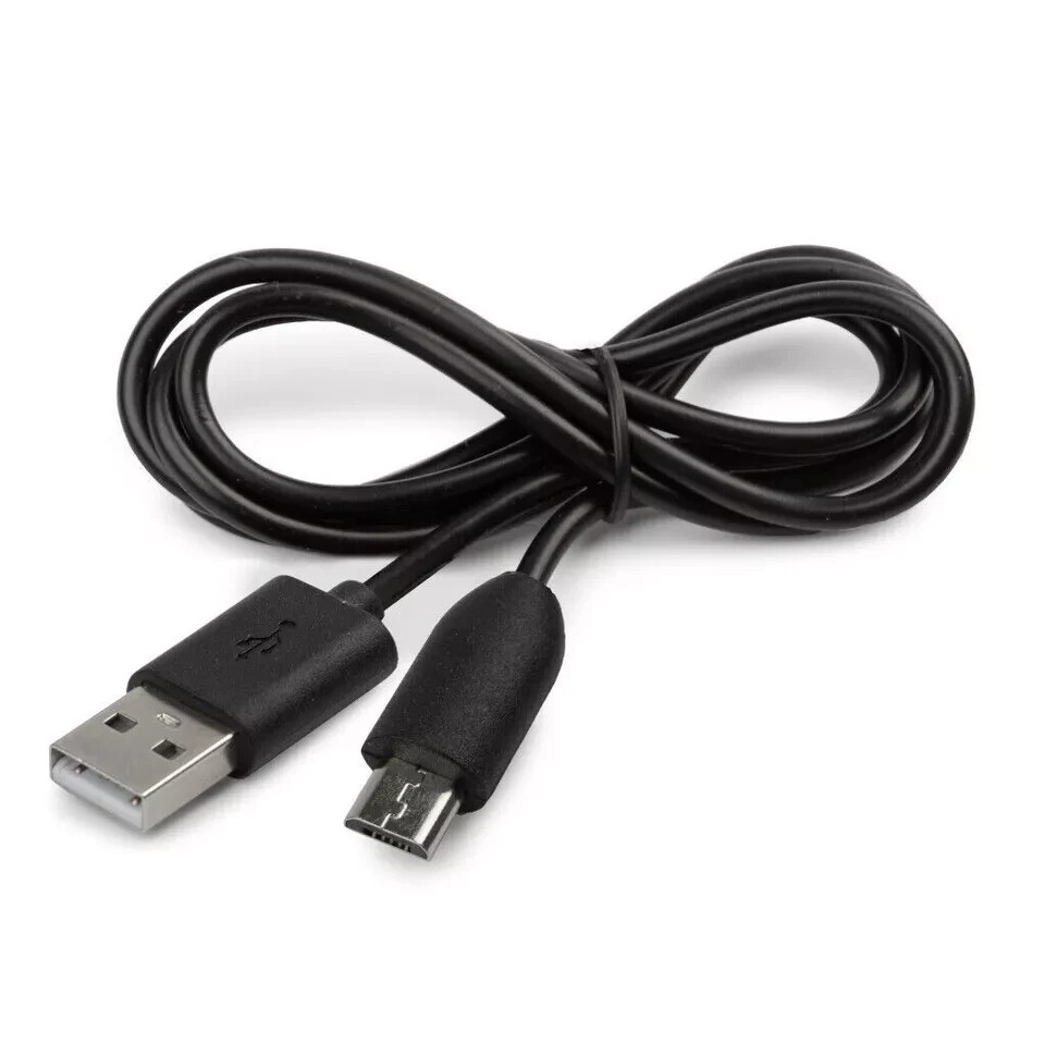 2m Long Black USB Charging cable for Garmin Dash Cam Mini 2 - Picture 1 of 4