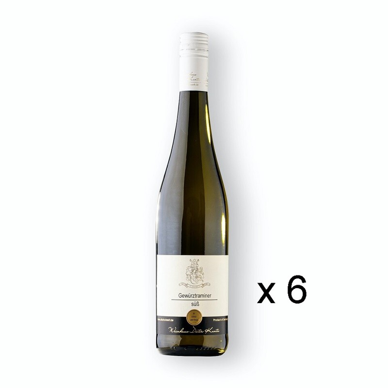 GewÃ¼Rztraminer SÃ¼Ã 2022 - Weingut Dieter Kuntz (6x0,75l)