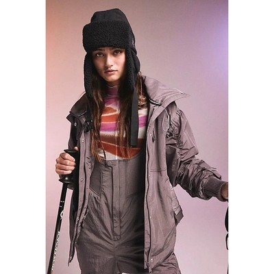 New Free People FP MOVEMENT Lift Love Ski Jacket $398 X-LARGE Timberwolf