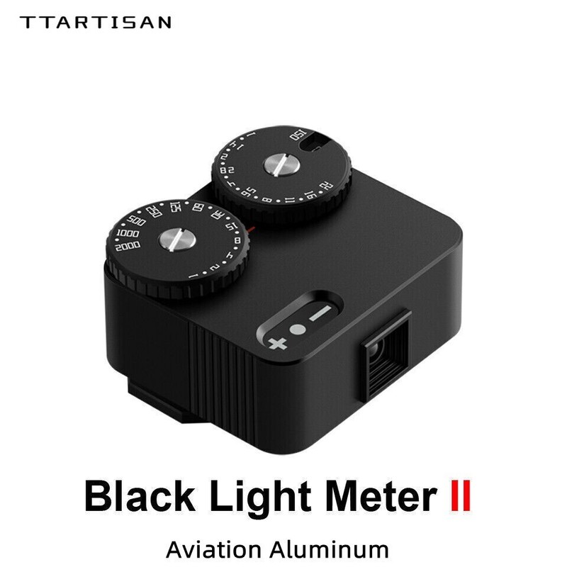Ttartisan Electronic Camera Light Meter Photometer Set-Top Two Dials Aluminum