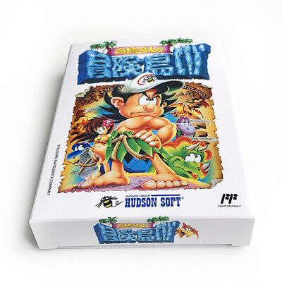 TAKAHASHI MEIJIN NO BOUKENJIMA IV Adventure Island 4 -  Empty box Famicom spare