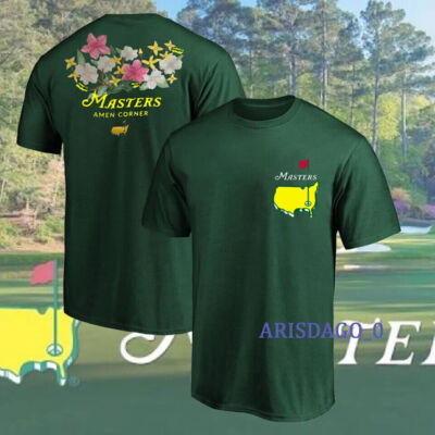 2023 Masters Golf Tournament Augusta Amen Corner Floral T-shirt S-5XL