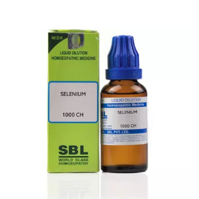 SBL Homeopathic Selenium Dilution (30 ML / 100 ML) (Select Potency)