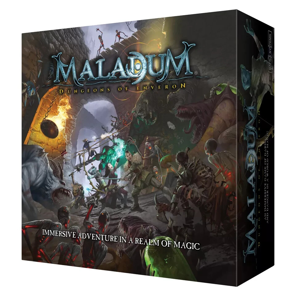 Maladum Dungeons of Enveron Стартовый набор Dungeon Crawler D&D HeroQuest BSGMDC001