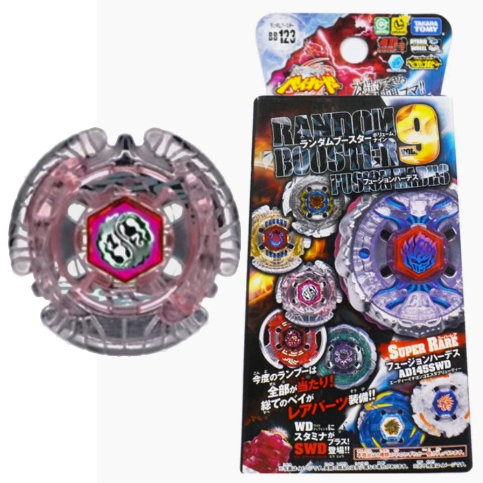 Cloud Gemios T125SF Metal Fury Beyblade BB-123 Takara Tomy