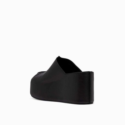 Pre-owned Coperni Blanded Clogs In Black