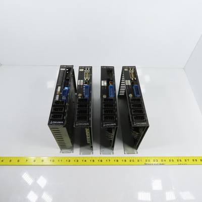 Okuma FUB-P4M4 FUB-DR3 FUB-P4R2 Servo Drive Controller Ver 2.0 2.0.1 Lot of 4