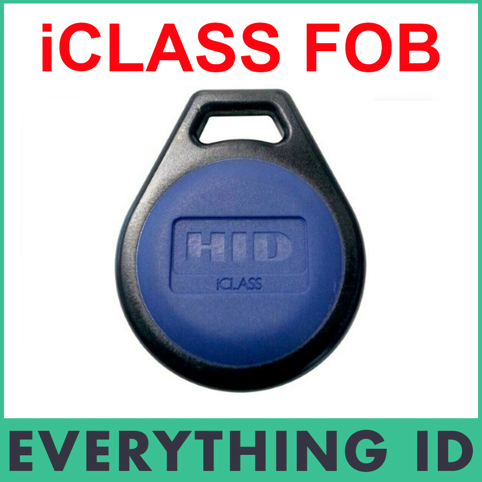 NEW HID iCLASS 13.56 MHz LEGACY 2K KEY FOB TAG CARD BLUE SMART KEYFOB H10301