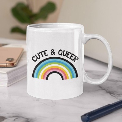 Cute Queer Coffe Mug Best Pretty Mug Funny Gift For Friend Awesome Gift For You