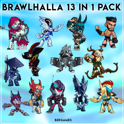 Brawlhalla 13 in 1 Bundle Prime Pack