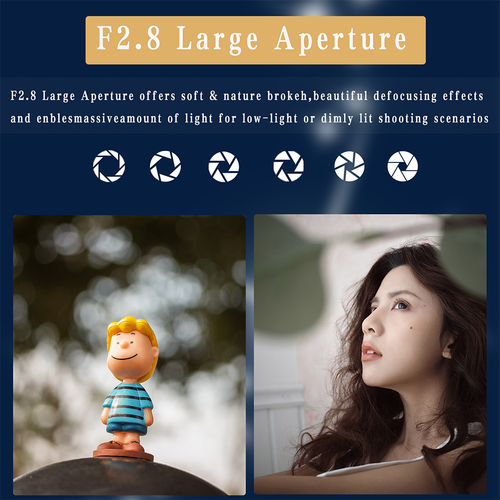 AstrHori 27mm F2.8 II APS-C MF Lens for Canon EF-M Nikon Z Fuji X M4/3 M43 mount