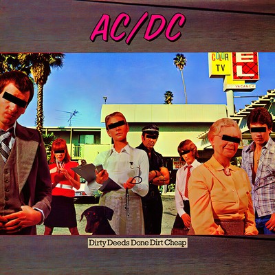 AC/DC Dirty Deeds Done Dirt Cheap '' ALBUM COVER POSTER - FREE SHIPPING