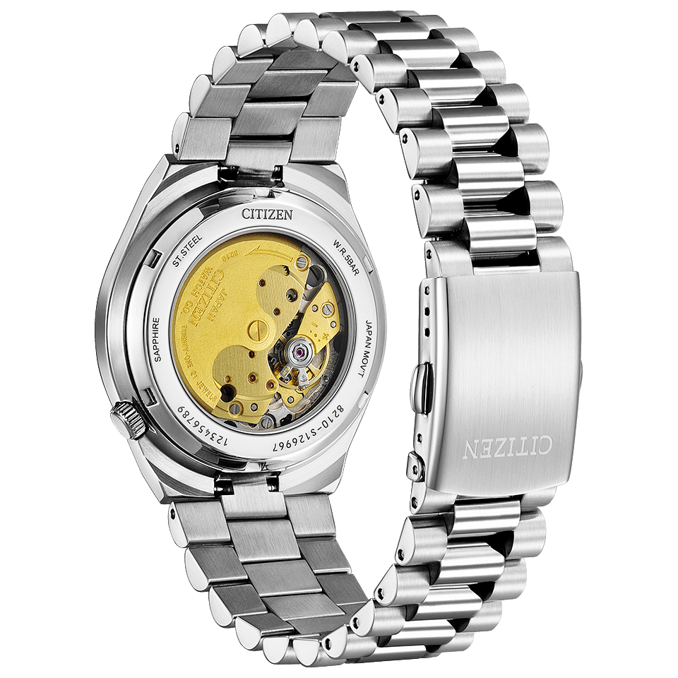 Pre-owned Citizen Tsuyosa Collection 2024 Limited Model Nj0151-53w Automatic Watch 40mm