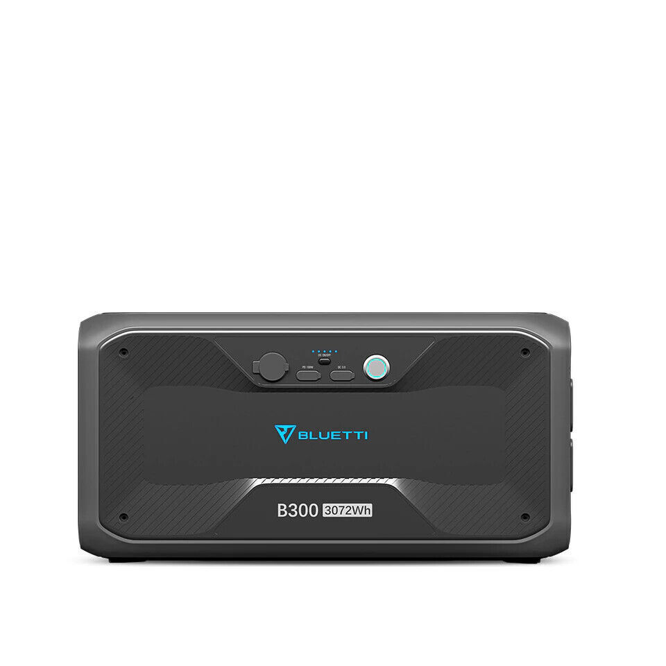 BLUETTI B300 3072Wh Solar Generator AC300 AC500 Extra Battery LFP Power Station