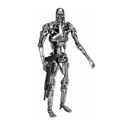 New 7 Terminator 2 Judgment Day T-800 Endoskeleton Arnold PVC Action Figure