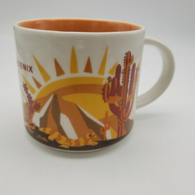 Starbucks Coffee Mug Phoenix You Are Here Collection 14 Oz 2014 Tea Cocoa Clean