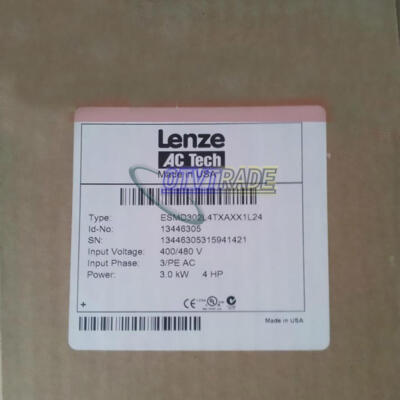 ONE Lenze INVERTER ESMD302L4TXA ESMD302L4TXAXX1L24 NEW