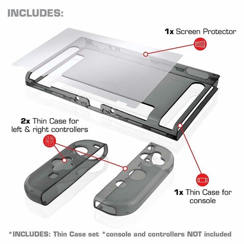 Nyko Thin Case for Nintendo Switch - Smoke
