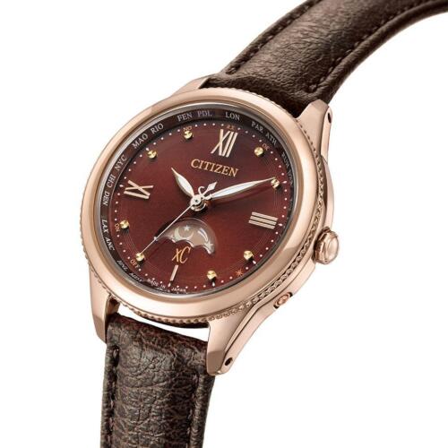 Pre-owned Citizen Ee1002-01w [xc Daichi Collection Titania Happy Flight Eco Drive]