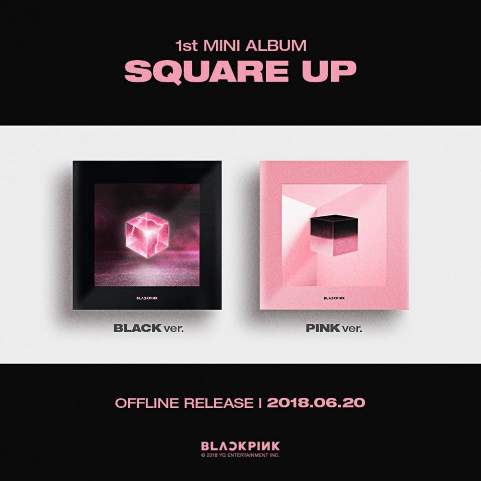 K-POP・アジア Blackpink Square up Set BLACKPINK SQUARE UP 1st Mini