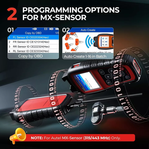 Autel MaxiTPMS TS508WF TPMS Relearn & Diagnostic Tool – Activates, Resets, Programs