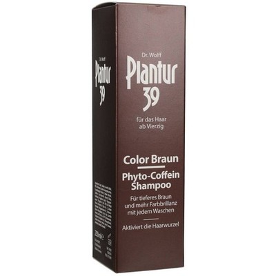 PLANTUR 39 Color Braun Phyto-Coffein-Shampoo, 250 ml