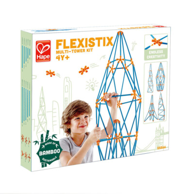 Hape Flexistix Multi-Tours E5566 Constructions en bambou 4 ans+