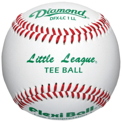Diamond DFX-LC1 LL Little League Tee Ball Baseballs - 1 Dozen